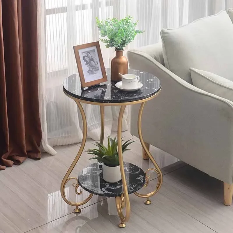 

Design Luxury Coffee Tables Bedroom Round Gold Legs Coffee Tables Industrial Aesthetic Mesa Auxiliar Salon Home Decoretion