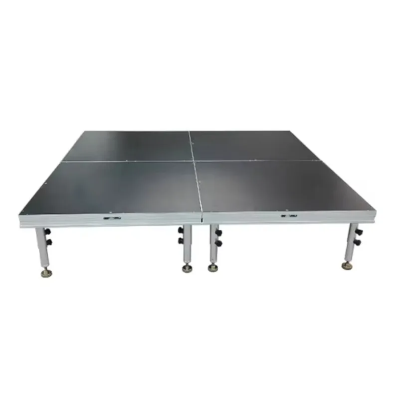 【Competitive Price】Quick Install Aluminum Interlock Portable Stage Platform With Anti-slip Plywood Deck For Sale