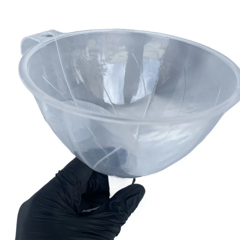 For 18cm Plastic Funnel with Long Tube Extended Guide Tube Home Experiment