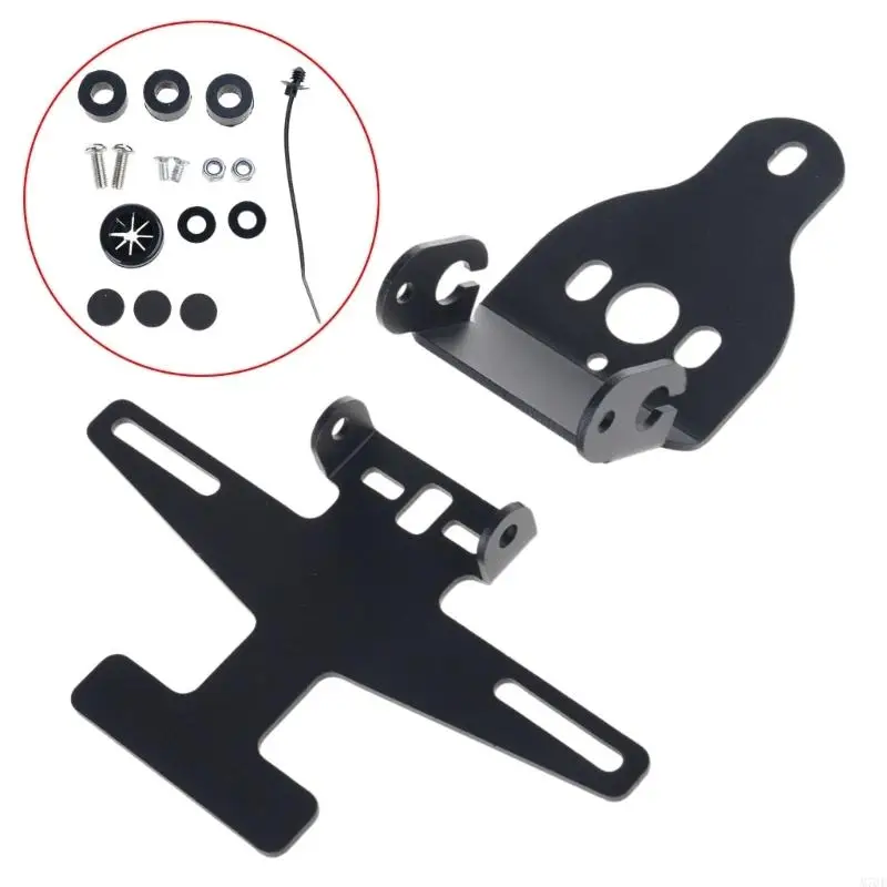 M76E-Heckplattenhalterung für 250SR 450NK-Motorräder mit Schlitzdesign-Kit – Detail 9