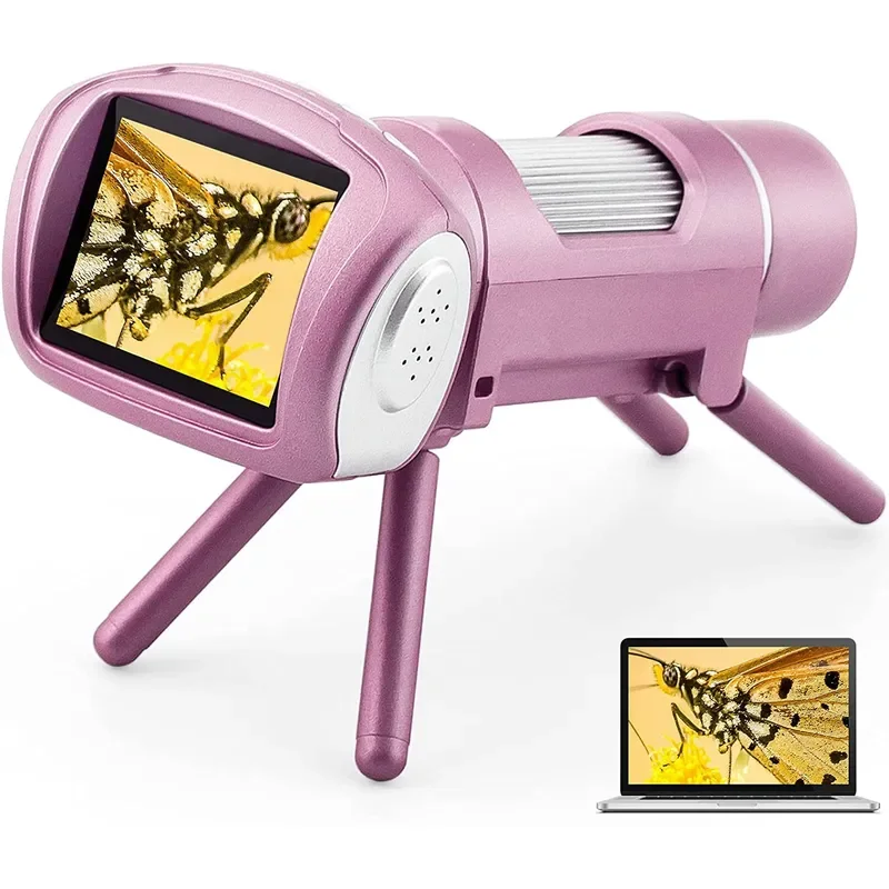 usbデジタル顕微鏡-子供用カメラ-電子顕微鏡おもちゃ-子供用教育stemツール-電気用