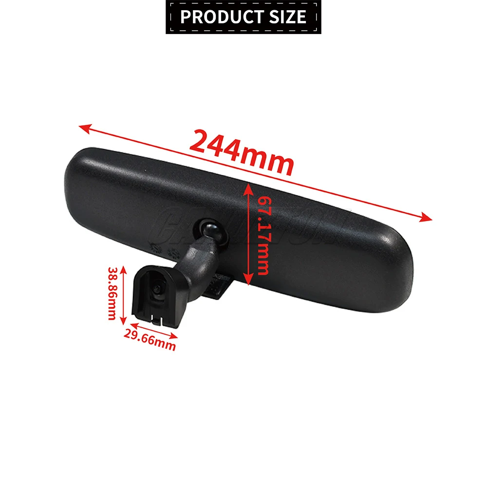 Car Front Inner Interior Rearview Mirror DG8069220A New  For Mazda 2 3 Axela BL DE 2007-2014 Easy Installation Car Accessories