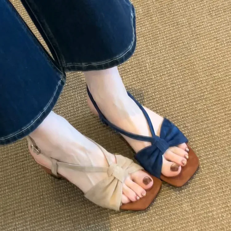 French Style Black High Heel Sandals with Fine Straps Women's Shoes 2026 Summer New Arrival Niche Fine Track Roman Shoes