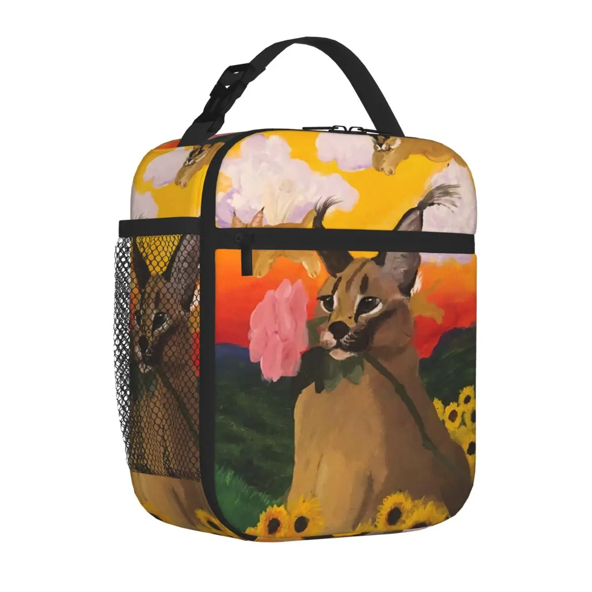 Hot Sale Big Floppa 250 Everyday Use Insulated Food Bag Long Drive Neoprene Lunch Bag