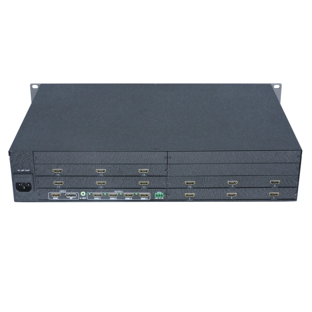 4x6-Videowand-Controller, Auflösung bis zu 11520 x 4320 bei 30 Hz, TK-GT0420