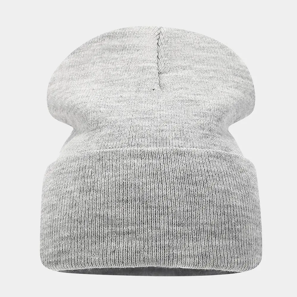 3Pcs/Set Warm Winter Hat Scarf Gloves Set Windproof Thicken Knit Beanie Snood Set Elastic Soft Scarf Neck Warmer for Men Women