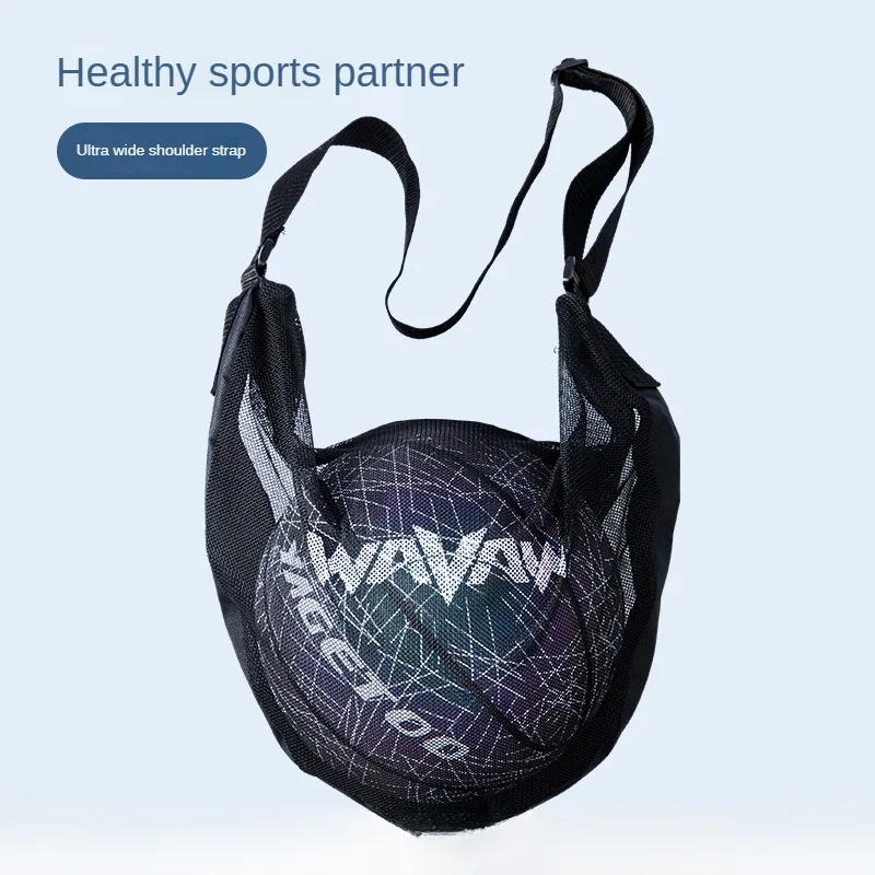 Basketball bag one shoulder cross body training sports backpack basketball bag mesh bag student volleyball football bag