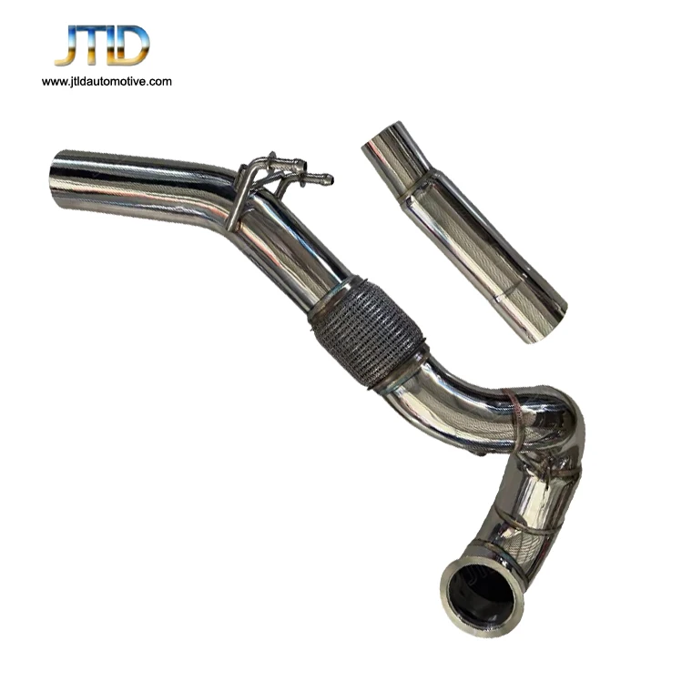 

Прямые выхлопные трубы с высоким расходом без кота для VW Golf MK7 MK7.5 GTI Downpipe