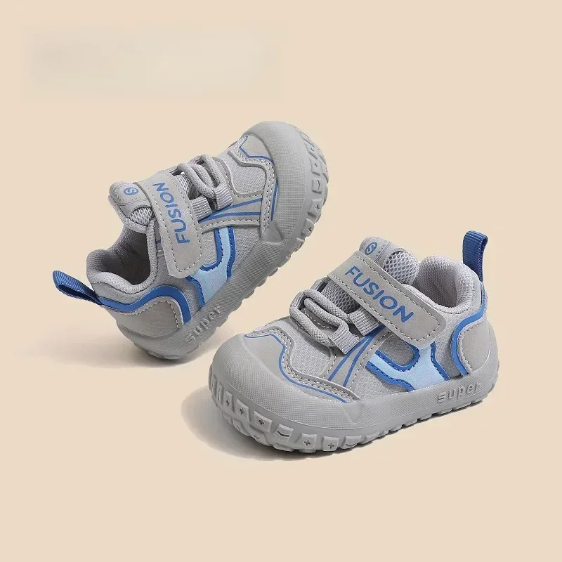 Toddler Sneakers Anti-Kick Toe Soft Sole Baby Walkers Non Slip Infant Shoes Boys Girls 1-3 Years Old Kids Shoes