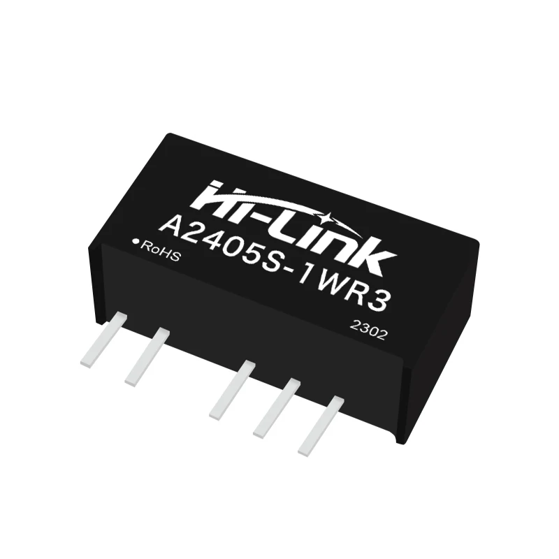 1-5pcs A2405S-1WR3 A2412S-1WR3 1W DC-DC Power Module 24V to 3.3V-24V Industrial Grade PCB Mount Module A2409S-2WR3 A2412S-2WR3