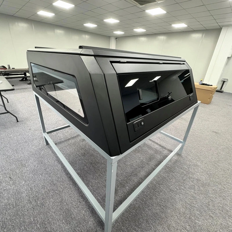 Heavy Duty Universal 4X4 Aluminum Hard Tub Canopy Pickup Truck Multifunctional Hard Topper Exterior Storage Auto Parts