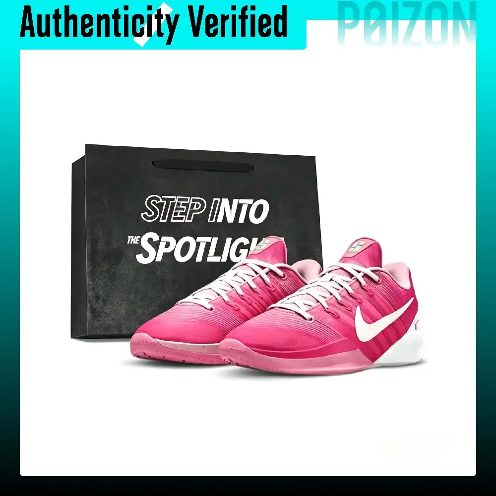 Nike Sabrina 3 Basketball Shoes Unisex Low-top White/Pink HF2882-600(Team2151-)