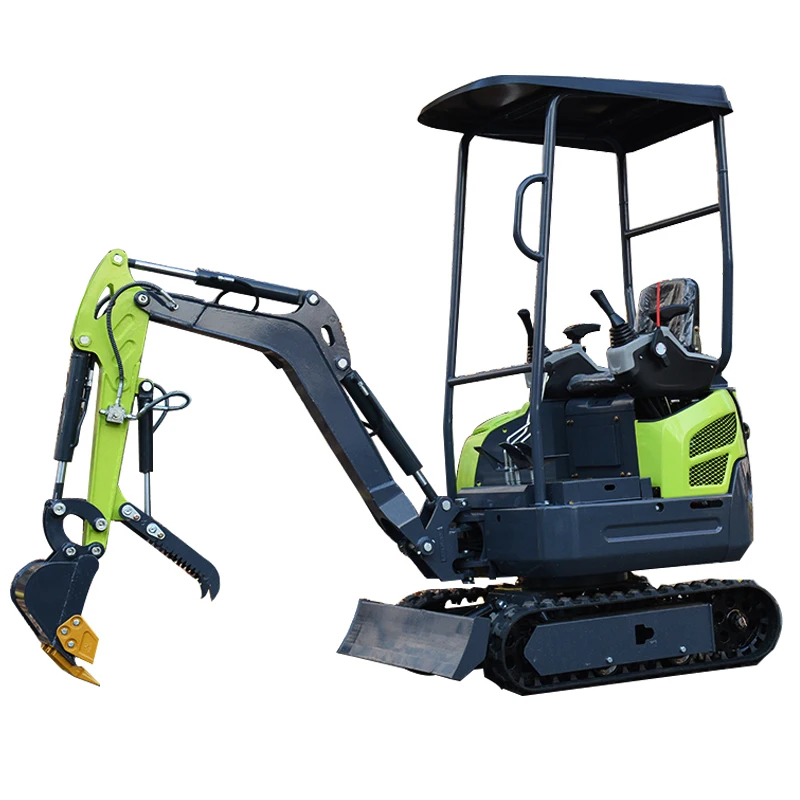 AST مخصص الصين حفار صغير بالجملة مايكرو المدمجة حفارة صغيرة 1 طن-1.6 طن تستخدم للبناء الهندسي