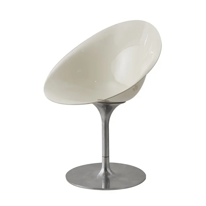 

Acrylic swivel chair casual creative negotiation chair dining chair Nordic