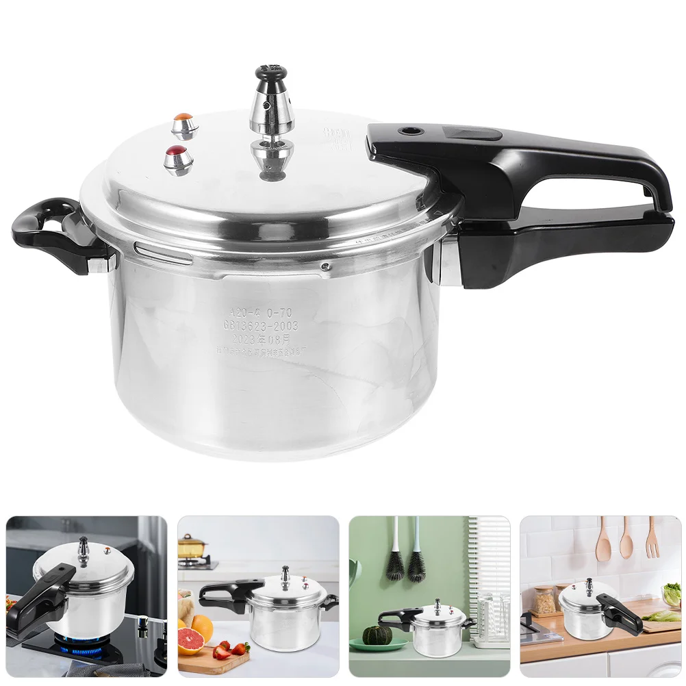 

Aluminum Pressure Cooker Prep Even Heat Distribution Gas Electric Induction Stoves Nutrient Preservation
