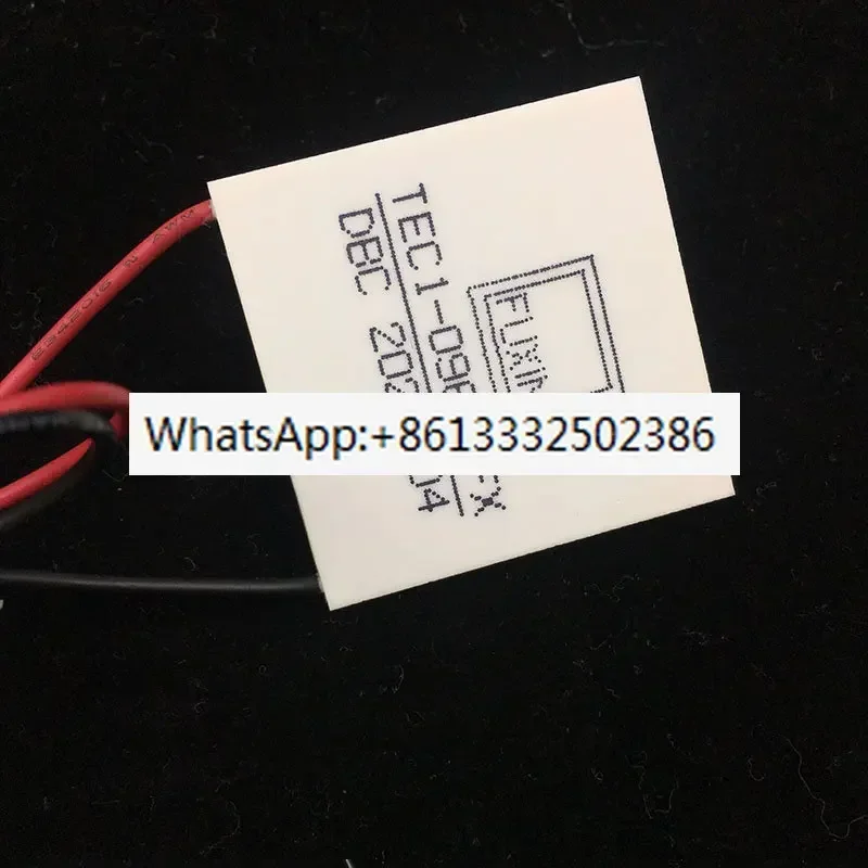

2pcs Tec1-09605fx Thermoelectric Cooler Peltier 40*40*4mm 9v5a Peltier Elemente Module