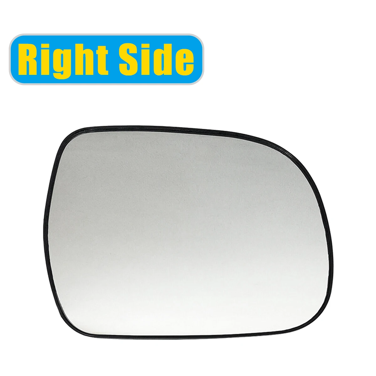 Right Door Wing Side Mirror Glass Heated with Backing Plate for Lexus RX 2003 - 2008 Toyota Hilux 2005 - 2010