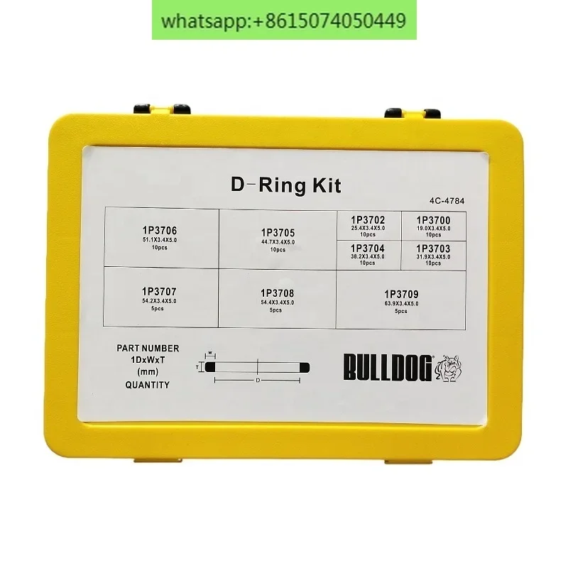 4C4782 4C-4782 O-RING SEALS BOX FOR EXCAVATOR 4C4784 4C-4784 D-RING KIT