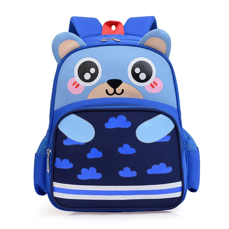 Mochila de dibujos animados para niños y niñas, bolsa ligera y transpirable para libros, mochilas escolares Plecak