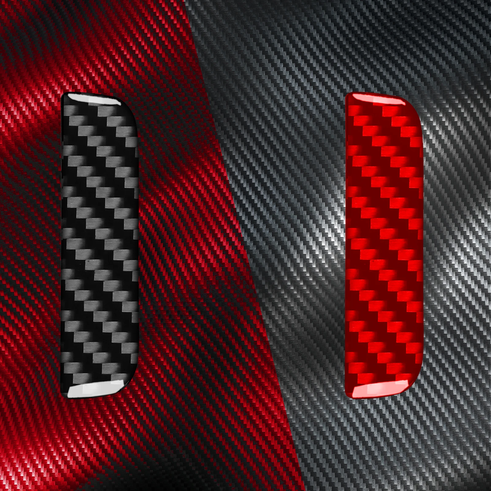 Real Carbon Fiber Car Accessories Glove Storage Cover Soft Sticker For Mercedes Benz SLK R171 2004 2005 2006 2007 2008 2009 2010 - view 6