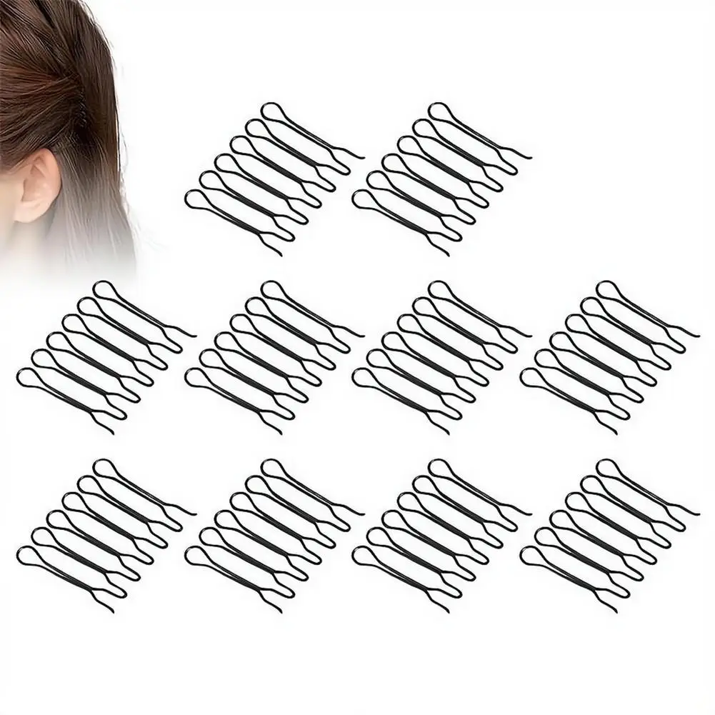 10 Stück Unsichtbare Haarspangen für Stilvolles Styling, Pony-Fixierkamm, Haarwerkzeuge für Erwachsene, Tiara-Zubehör, Locken-Nadel, Geschenk – Detail 1