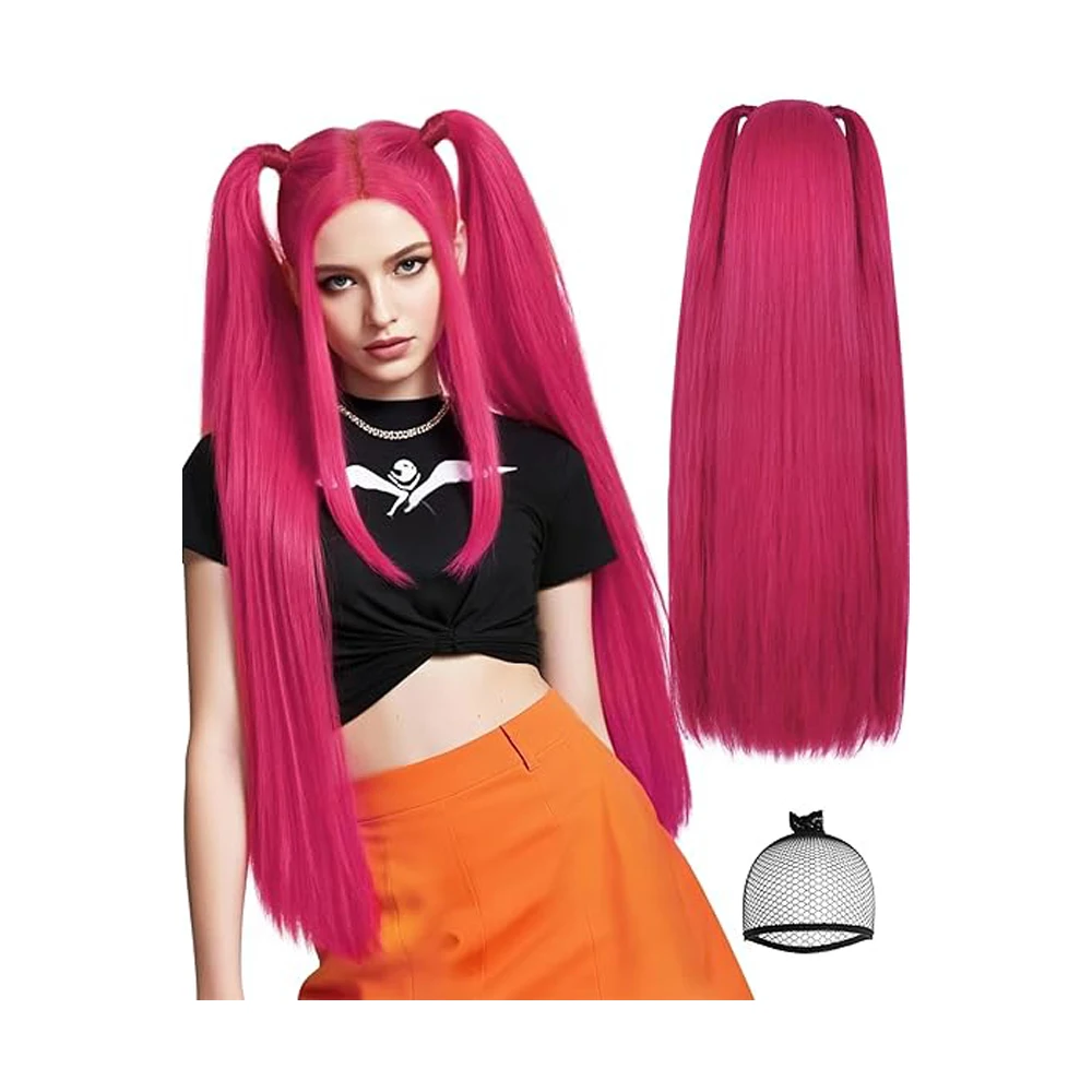 Ensemble de perruques de cosplay anime - Styles vibrants pour les amateurs de cosplay