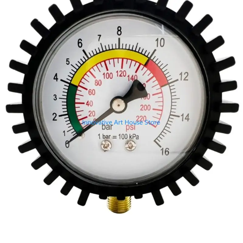 E1PC Tire Pressure Monitoring Gauge Tester Universal For Car Motorcycle M11 Thread