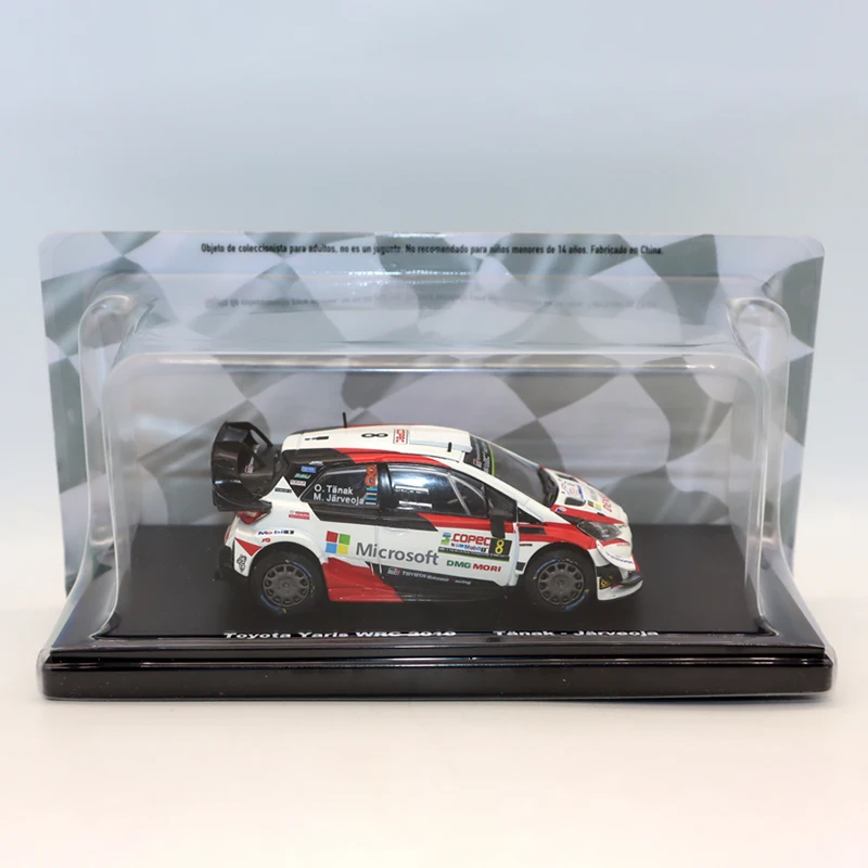 

Diecast 1:43 Scale Yaris WRC 2019 Toyota Yaris Rally Car Alloy Car Model Collectible Toy Gift Souvenir Display Ornament