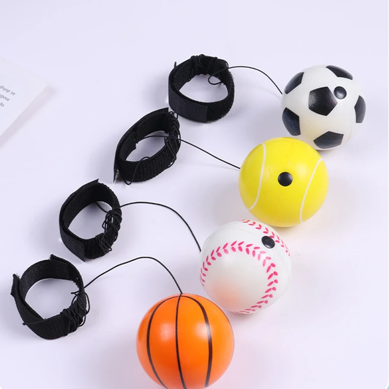 Bola hinchable de muñeca para niños y adultos, juguete creativo y divertido para lanzar la mano, pelota de entrenamiento para deportes al aire libre, regalo