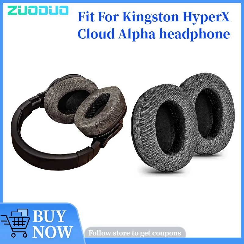 

Earphone Ear Pads For Kingston HyperX Cloud Alpha Earpads Sponge Soft Foam Cushion Replacement Headphones Accessories