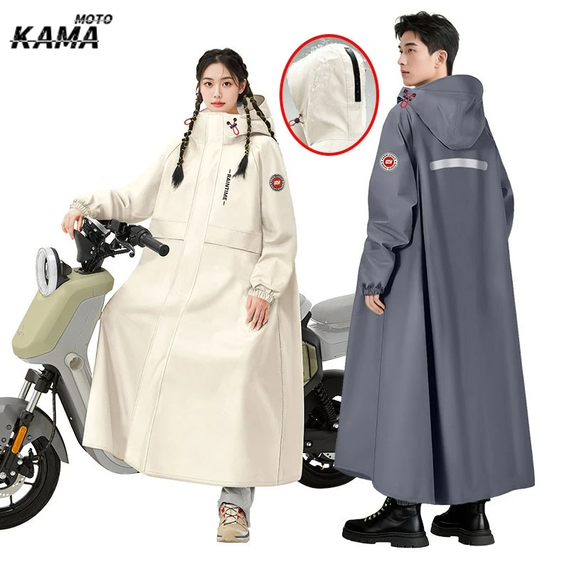 

New Raincoat Long Full Body Waterproof MTB Road Bicycle Single Ride Rainwear Lengthen Brim Fashion Men and Women Raincoat