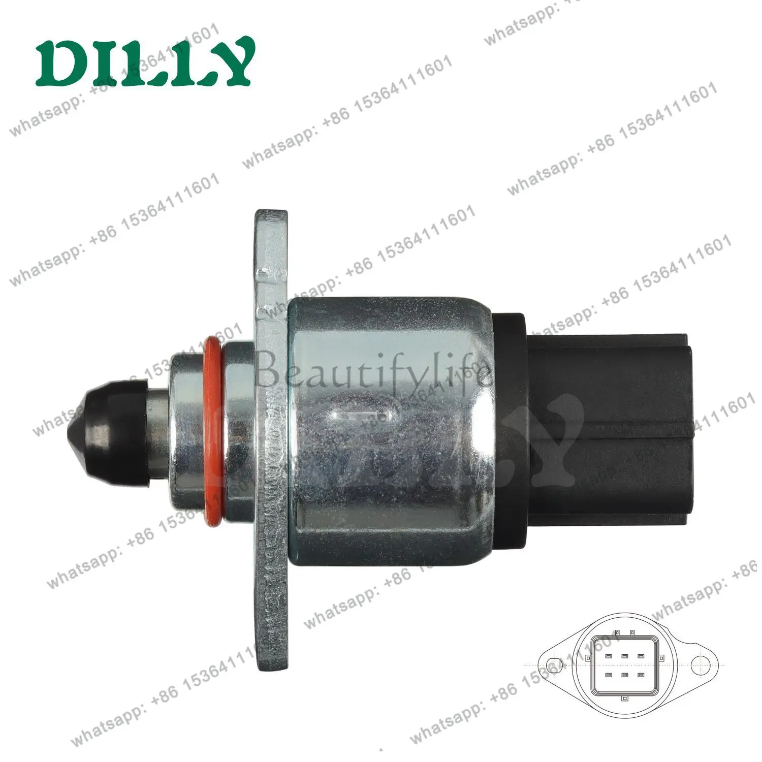 Idle Motor 8971817180 97181718 8-97181718-0 AEP128-1 AEP1281