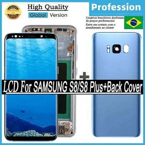 Samsung S8 Plus Super Amoled Display, LCD -Touchscranned, hohe Qualität, G955, G955F, S8 G950F, G950FD 12 Hauptverkaufsbildschirm S8 G955FD - №10