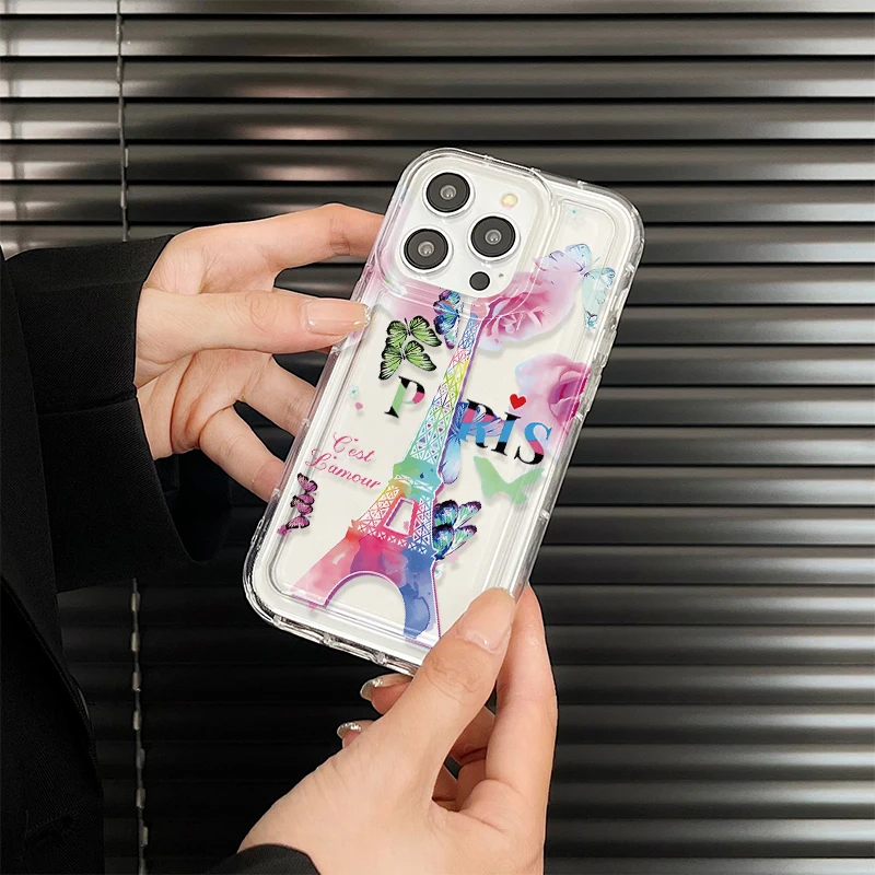 J3028 Fall Prevention Cushion Type For Samsung Galaxy A14 A34 A54 A52 A51 A72 A73 A12 A32 A23 A42 Case DIY Soft TPU Cover