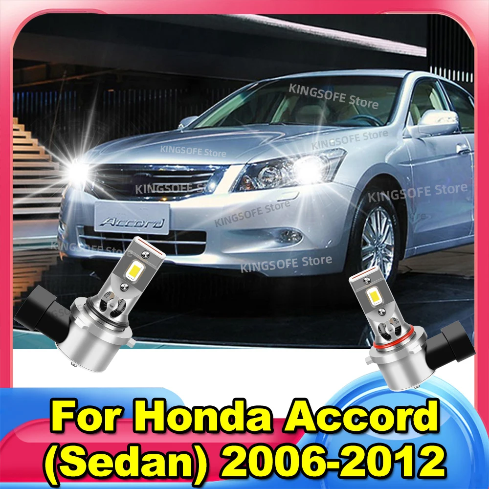 

2/4Pcs 200W Turbo LED CANBUS Car Headlight Bulbs Auto Lamp 6000K For Honda Accord Sedan 2006 2007 2008 2009 2010 2011 2012