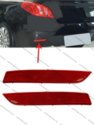 For Peugeot 508 2011 2012 2013 2014 Rear Bumper Reflector Light Tail Bumper Fog Lights Bar Warning Lamp No Bulb