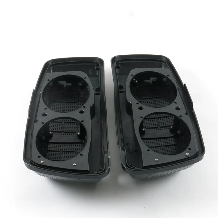 أغطية مكبر صوت مزدوجة 6x9 للدراجات النارية لعام 2014-2019 أغطية غطاء مكبر الصوت Harley Street Road Glide