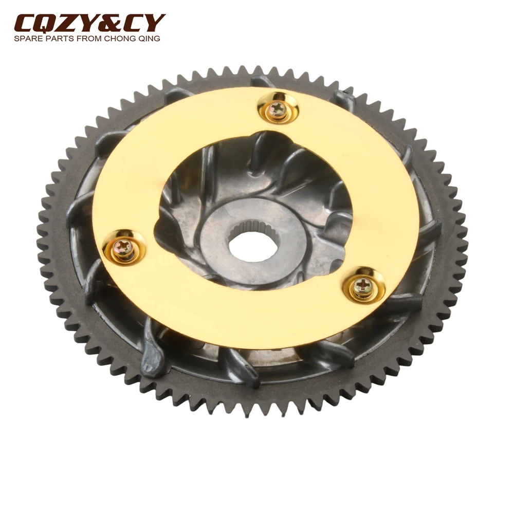 Scooter Drive Face CVT Variator Fan For Aprilia Atlantic Mojito Scarabeo Sport City 125cc 78 Teeth 141mm 100320310 AP8575027