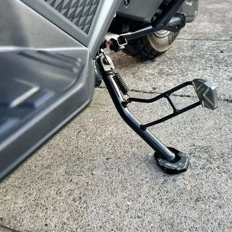

For SYM ADXTG400 ADX TG 400 ADX400 TG400 SYM400 Motorcycle enlarged Kickstand Foot Side Stand Extension Support Plate Pad
