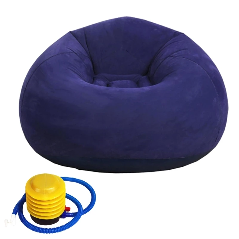 

Multiple Position Adjustable Air Sofa Bed For Apartment Dorm Outdoor Relaxation