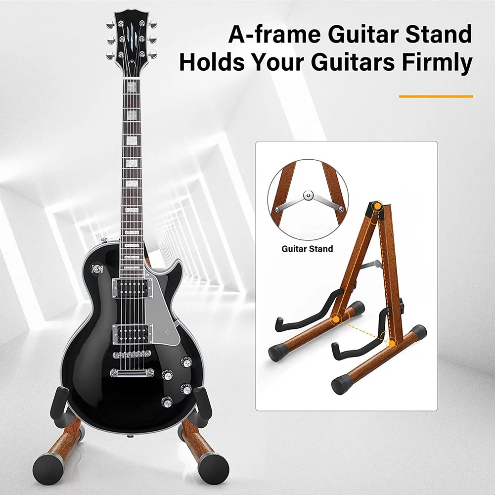 

AC22-Guitar Stand,Electric Guitar Stand,Wooden Guitar Stands,Classical Electric Bass Guitar Stand For Guitar,Bass,Banjo