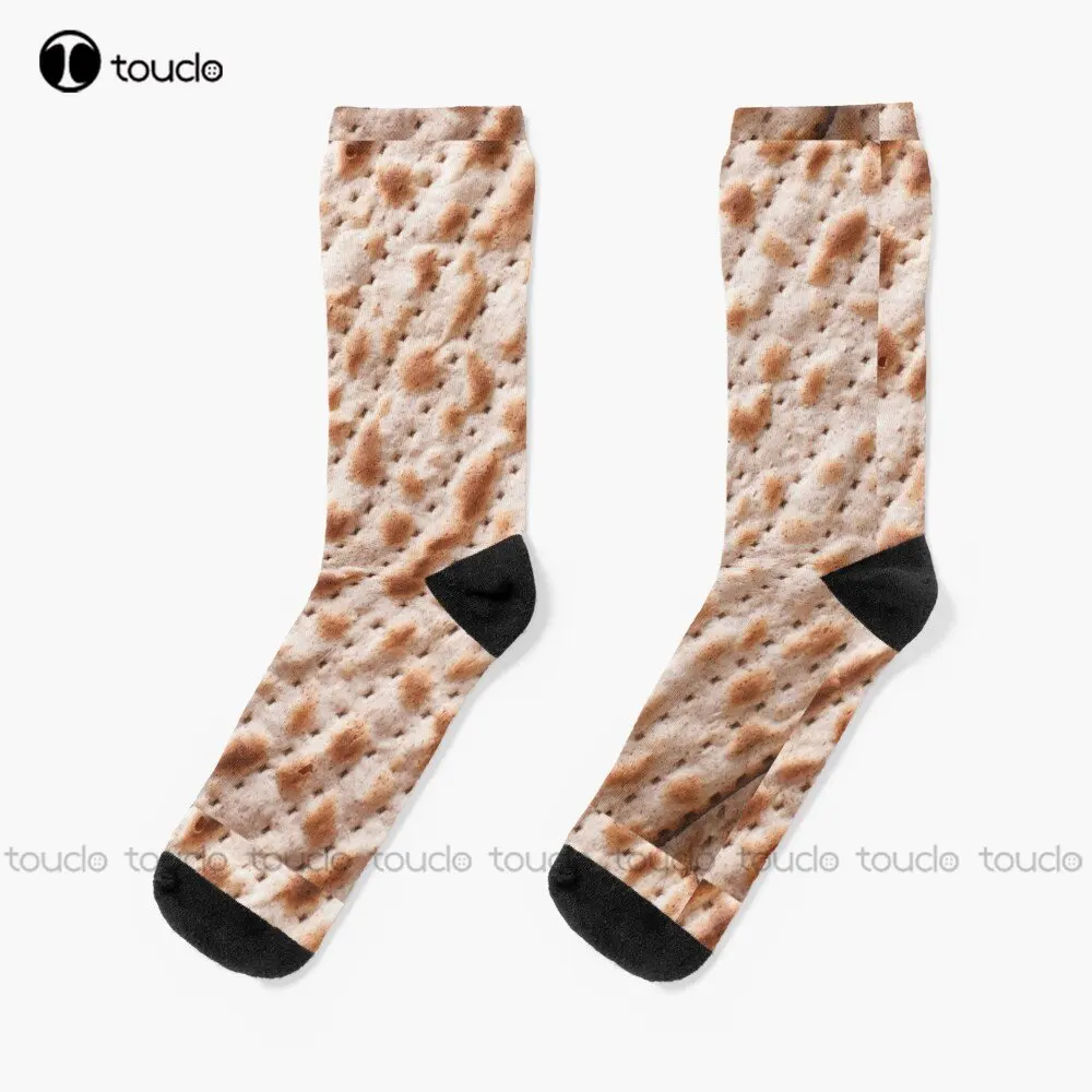 Passah Matzah Geschenke Socken Winters ocken personal isierte benutzer definierte Unisex Erwachsenen Teen Jugend Socken benutzer definierte Geschenk 360 ° Digitaldruck