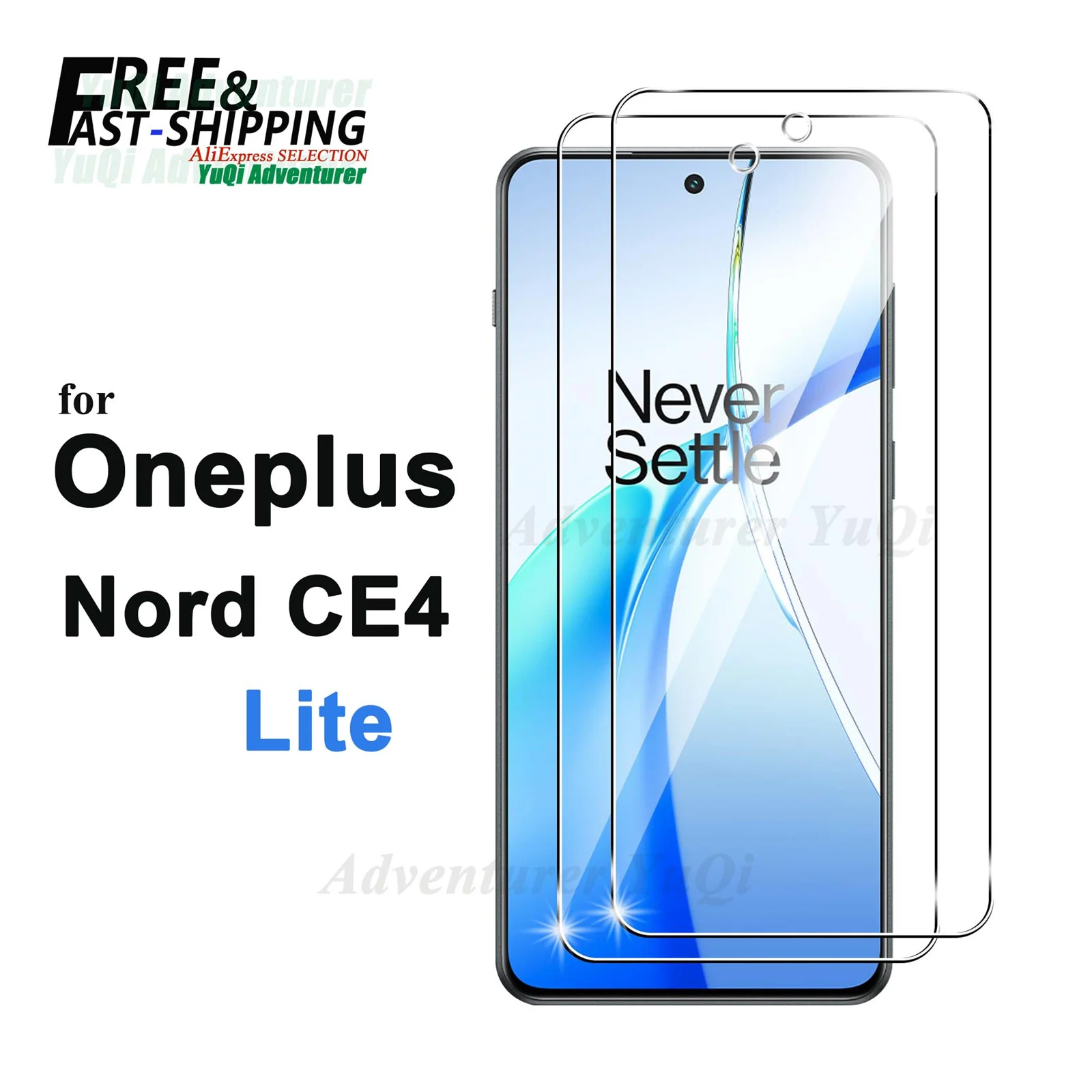 

Screen Protector For Oneplus Nord CE4 Lite Tempered Glass HD Crystal High Aluminum 9H Case Friendly