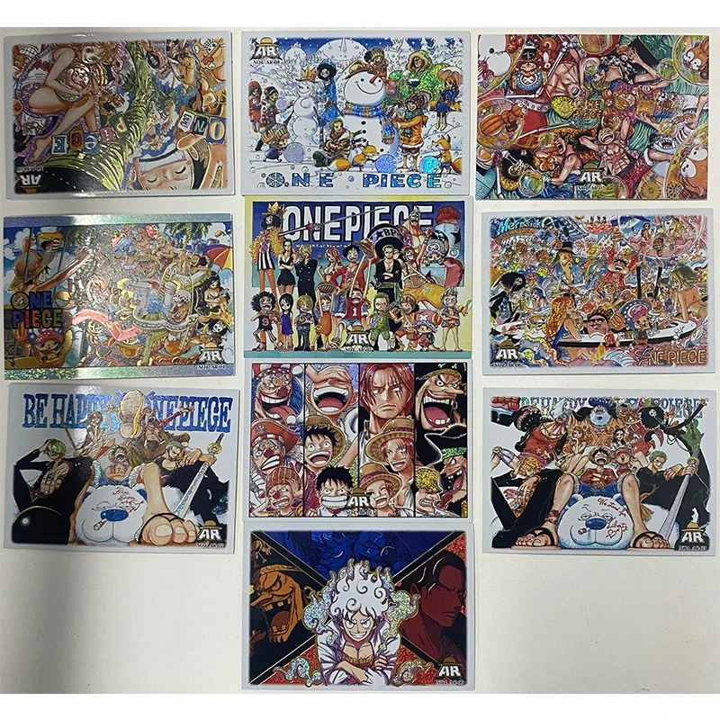 Anime ONE PIECE Rare SAR AR Refraction Foil Kaidou Nami Luffy Law Sugar Shanks Toys for boys Collectible Cards Birthday Present