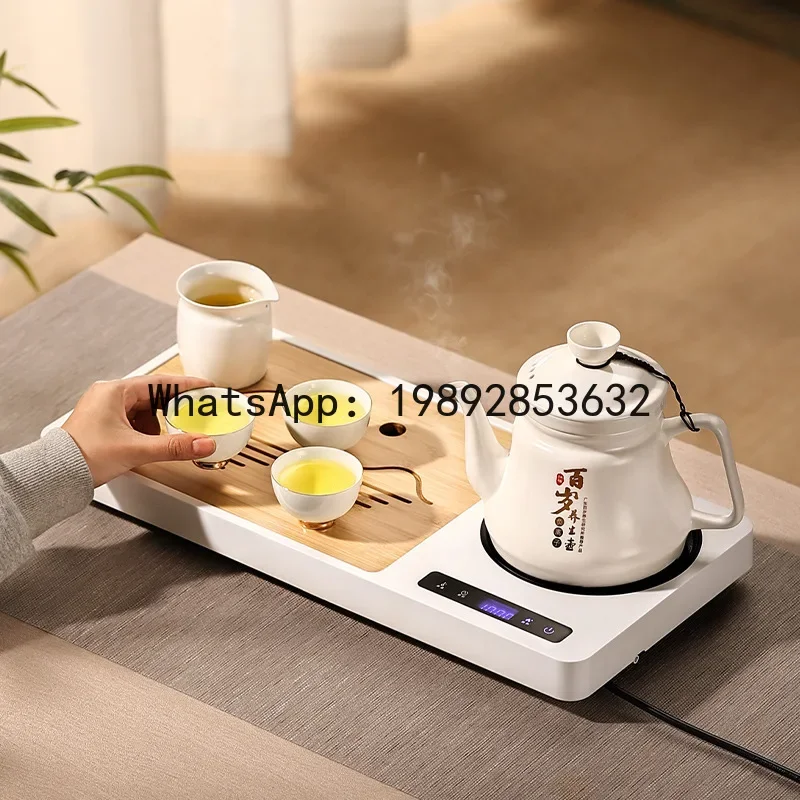 L14- tea tray kettle integrated tea set household living room kung fu  table office tea sea tray