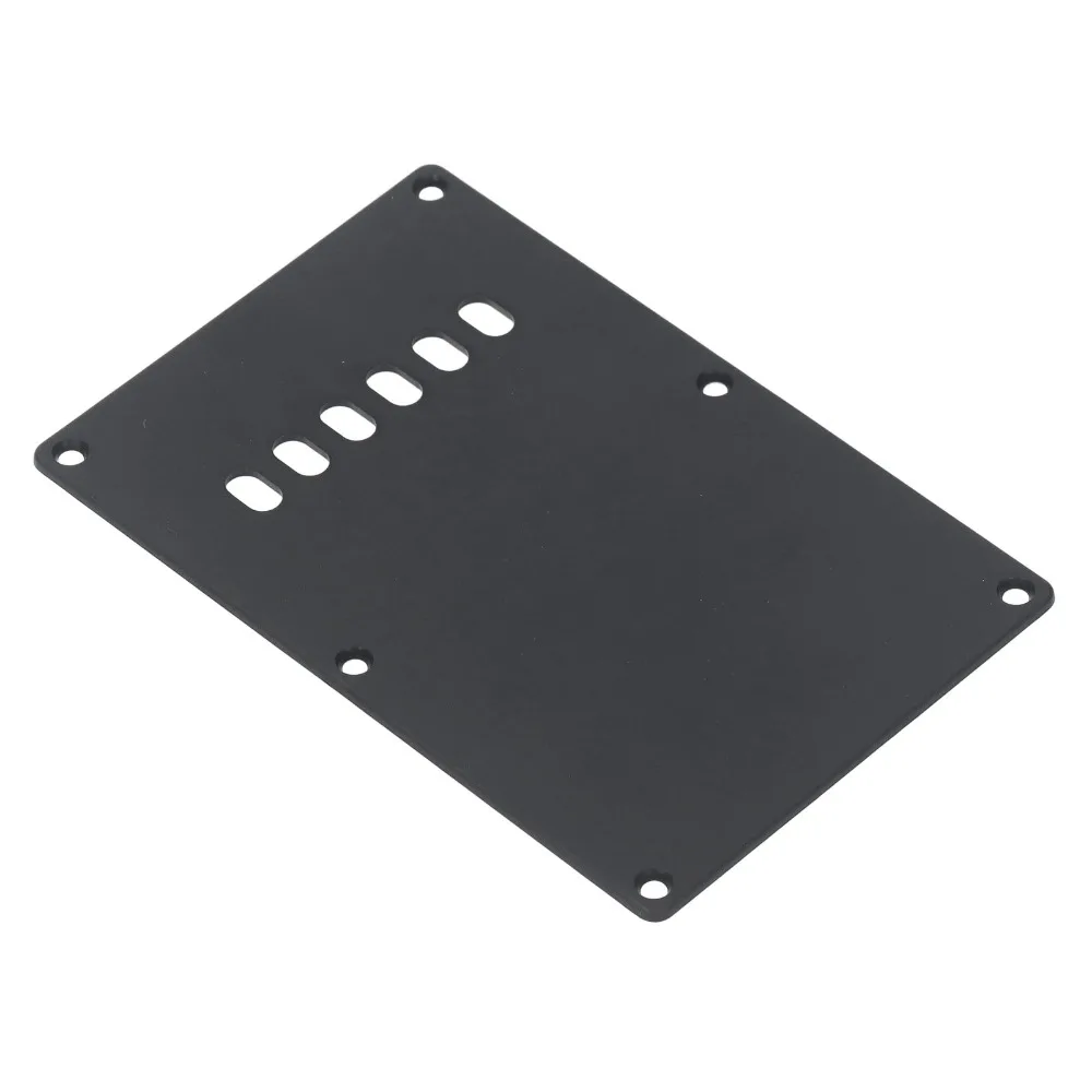Professional Plastic Material Tremolo Cover Plate Black Color Guitar Back Plate Guitar Accessories Kit For Electric Guitar
