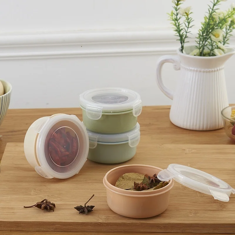 Plastic Baby Food Storage Jars Store Box Feeding Bottle Feeder with Lid Rack Reusable Small Container Set Snacks Kids Infants