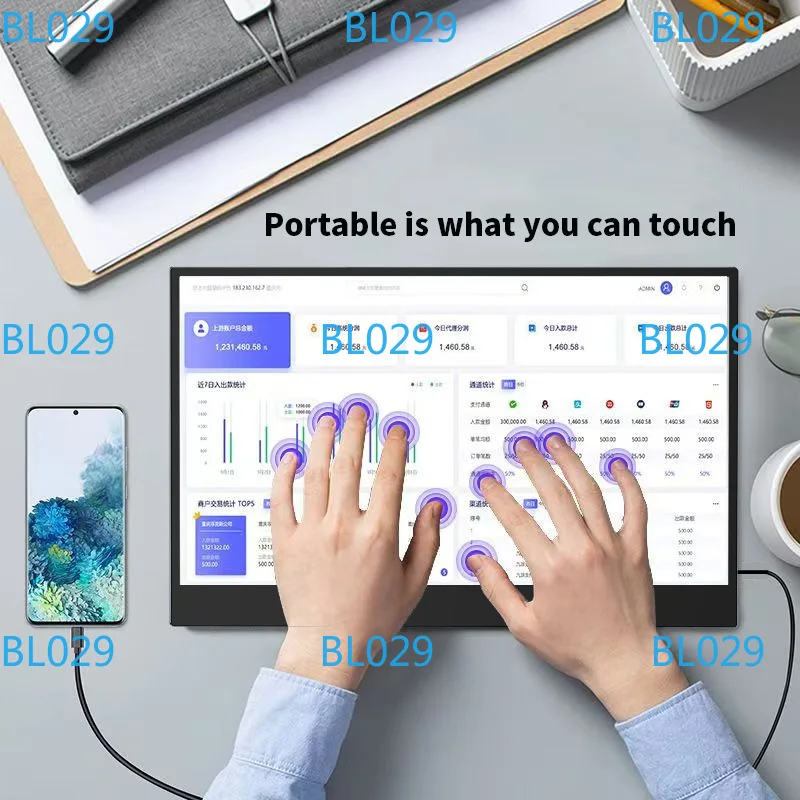 New Portable display ultra-clear display external 11 15.6 16 18.5 13.3 14 inch new