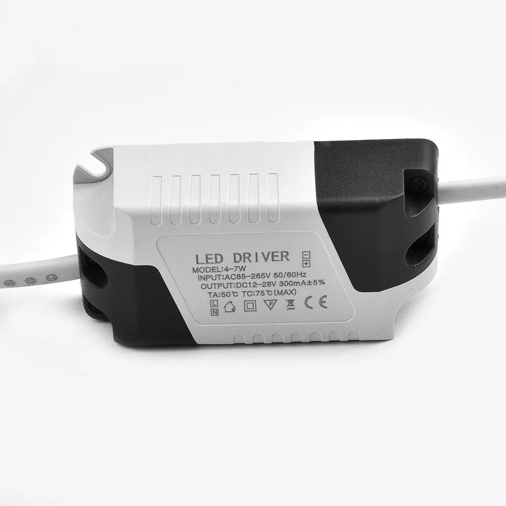 LED Driver 1-3W,4-7W,8-12W,12-18W 300mA AC-DC Power Supply Light Transformer 85V-265V LED Constant Driver Lighting Accessories