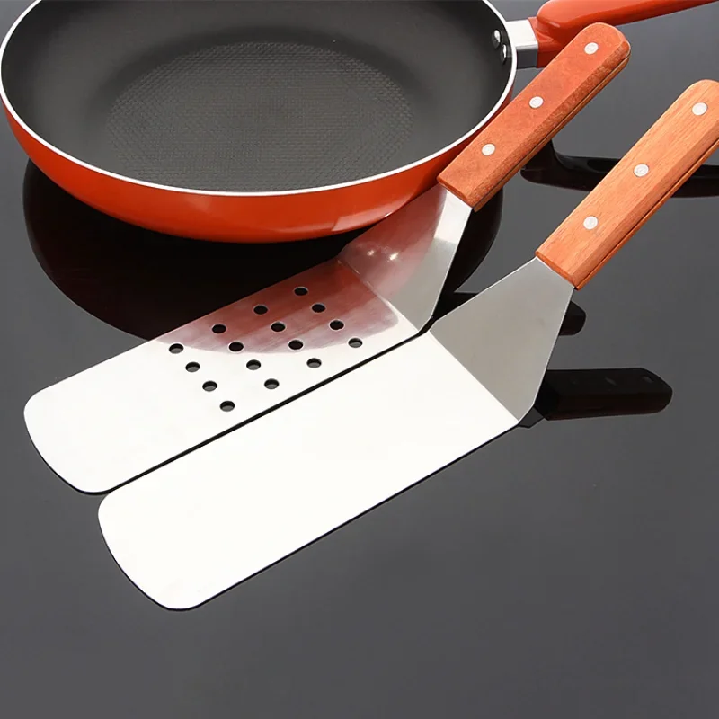 Non-stick Pan Fried Shovel Baking BBQ Metal Steak Shovel Kitchen Cooking Tool Spatula Cookware Kitchen Accessories Gadgets